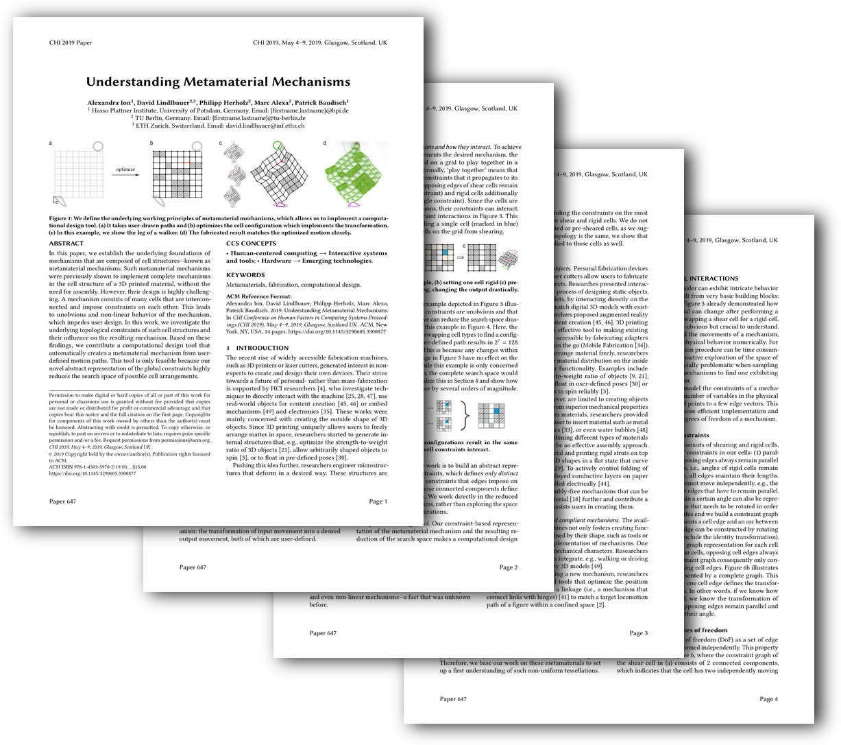 Understanding Metamaterial Mechanisms